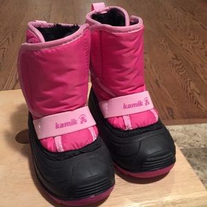 Little girls snow boots